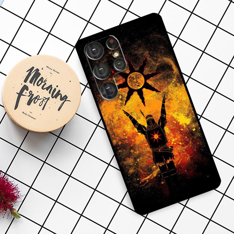Слава Солнцу Dark Souls Чехол Для Samsung Galaxy S24 FE S20 FE S21 S22 S23 S24 S25 Ultra S9 S10 S25 Plus Чехол для телефона