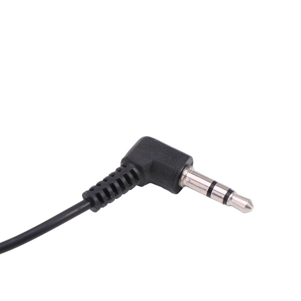 Black Cellular Wired Headset 3.5MM Headphone Online Class Earphone Headworn Wired Headset Gift