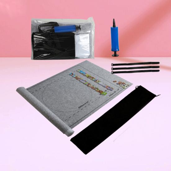 Felt Mat Roll Up Pad Storage Blanket Sheet for Jigsaw Puzzles Game Accessories