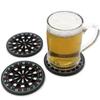 4pcs Creative Meal Mat Plastic Tea Cup Pad Crafts Cup Mat  Tea House