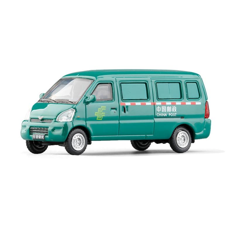 1/64 WULING Chevrolet N300 Move Фургон Миниатюра JKM 1:64 Металлические Литые Модели Транспортных Средств Коллекция Автобусов Свободно Вращающиеся Колеса Подарок Для Мальчиков Детей