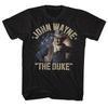 Футболка John Wayne Новая THE DUKE RETURNS из 100% Черного Хлопка Размеры SM5XL Унисекс Футболка