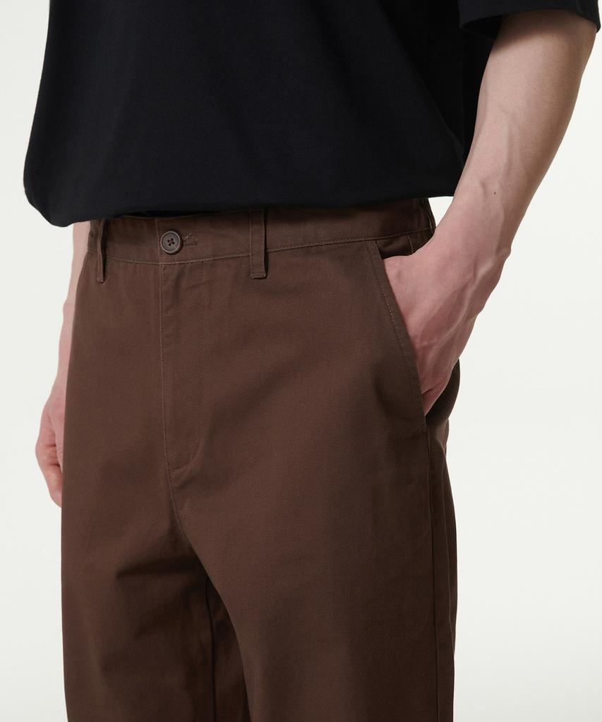 MUSINSA STANDARD Wide Chino Pants [Baroque Brown]