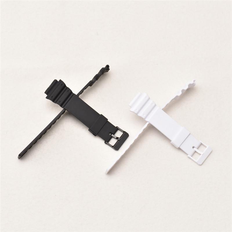 Полимерный ремешок для Casio MRW-200H 18мм ремешок для часов мужской спортивный водонепроницаемый черный белый сменный аксессуар для часов