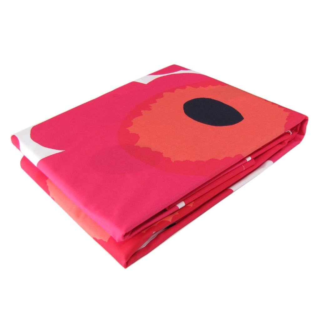 Marimekko Unikko Пододеяльник 150x210см UNIKKO (Пододеяльник) (Одноместный размер) Белый/Красный 69080-001 [Товар]