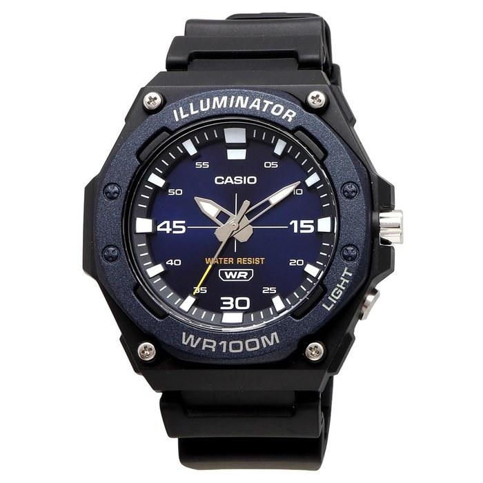 Casio CASIO Стандартные Аналоговые Кварцевые Часы со Светодиодной Подсветкой MW-620H-2AV Мужские Темно-синие MW-620H-2AV