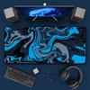 Синий Большой Игровой Коврик для Мыши XXL Strata Liquid Deskmat Нескользящий Резиновый Игровой Коврик для Мыши Компьютерные Коврики для Клавиатуры Большой Мауспад Геймер