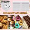 20pcs Biscuit Boxes with Window Cookie Boxes Gift Packing Box for Displaying and Storing Donuts Pies Cakes Muffins and Pastries