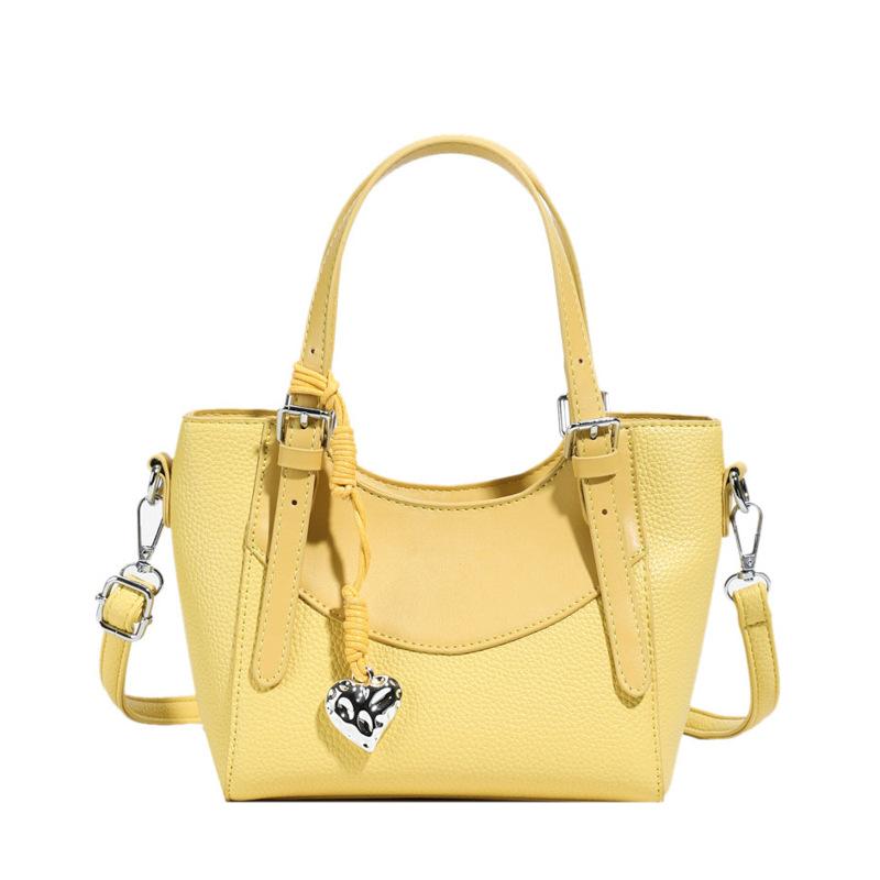 Новая портативная сумка-ведро Женская 2025 Лето Корейская версия Модная сумка на плечо Премиальная дорожная сумка через плечо