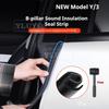 Для автомобиля MODEL Y3 автомобильный уплотнитель двери звукоизоляционная резиновая полоса стойки B аксессуары расходные материалы для модификации Highland 3 Juniper Y