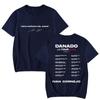 Футболка Ivan Cornejo Danado US Tour 2023 Merch, футболка с круглым вырезом и короткими рукавами, женская футболка унисекс, одежда в стиле хип-хоп, унисекс