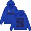 Shakira Las Mujeres Ya No Lloran 2026 Tour Print Hoodie Unisex Hip-hop Sweatshirt Long Sleeves Casual Loose Pullover