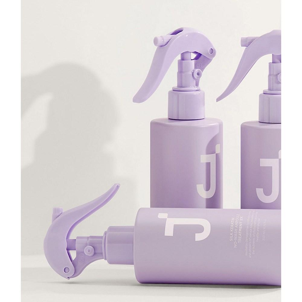 J.Sup Silk Keratin No-Wash Ampoule Treatment 2X Spray Hair Essence, 200 мл, 1 шт.