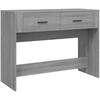 Console - VIDAXL - Sonoma - Wood - Grey - 100 X 39 X 75 Cm