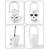 Halloween Candy Bucket Pumpkin Skull Bucket Trick or Treat Bucket with Handle for Kids Halloween Party Decoration