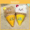 Ice Bold Bear Cream Plush Keyring Toys Cute Design Children Teens Doll Gift