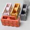 Креативный резак для бумажной ленты, офисный строительный блок, держатель для канцелярских принадлежностей, диспенсер для малярной ленты, хранение васи-ленты, офисные инструменты