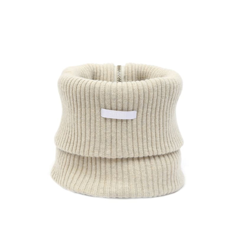 UNDERCONTROL STUDIO LONG NECK GAITER / CASH mix / RIB / ST BEIGE