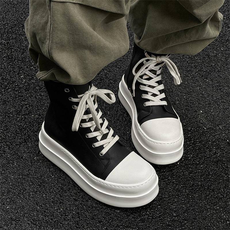 Брендовые черные высокие кроссовки для мужчин и женщин, дизайнерские женские парусиновые спортивные туфли, ботильоны на молнии, на толстой подошве