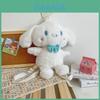 Плюшевая сумка-клатч Cinnamoroll с дышащим нейлоновым интерьером для повседневных путешествий