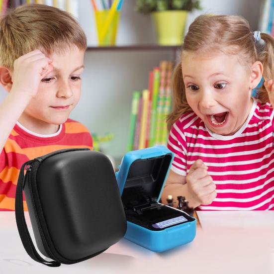 Жесткий чехол для переноски Портативный противоударный водонепроницаемый чехол Совместим с батареями Защитный бокс для хранения для виртуальных цифровых питомцев Bitzee для ежедневных прогулок