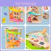 Wooden Multifunction Rotating Slide Car Toy For Baby Educational Play And Diy Fun