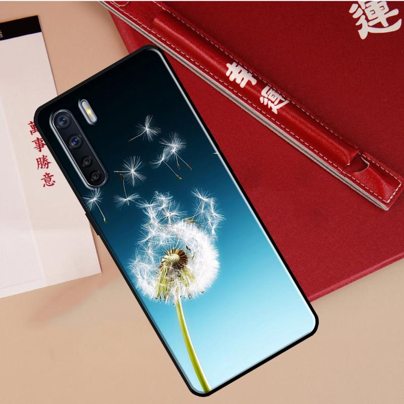 Dandelion Flowers Case For Oppo A60 A98 A58 A78 A18 A38 A80 A40 A77 A57 A17 A74 A54 A94 A96 A76 A16 A15 A5 Pro