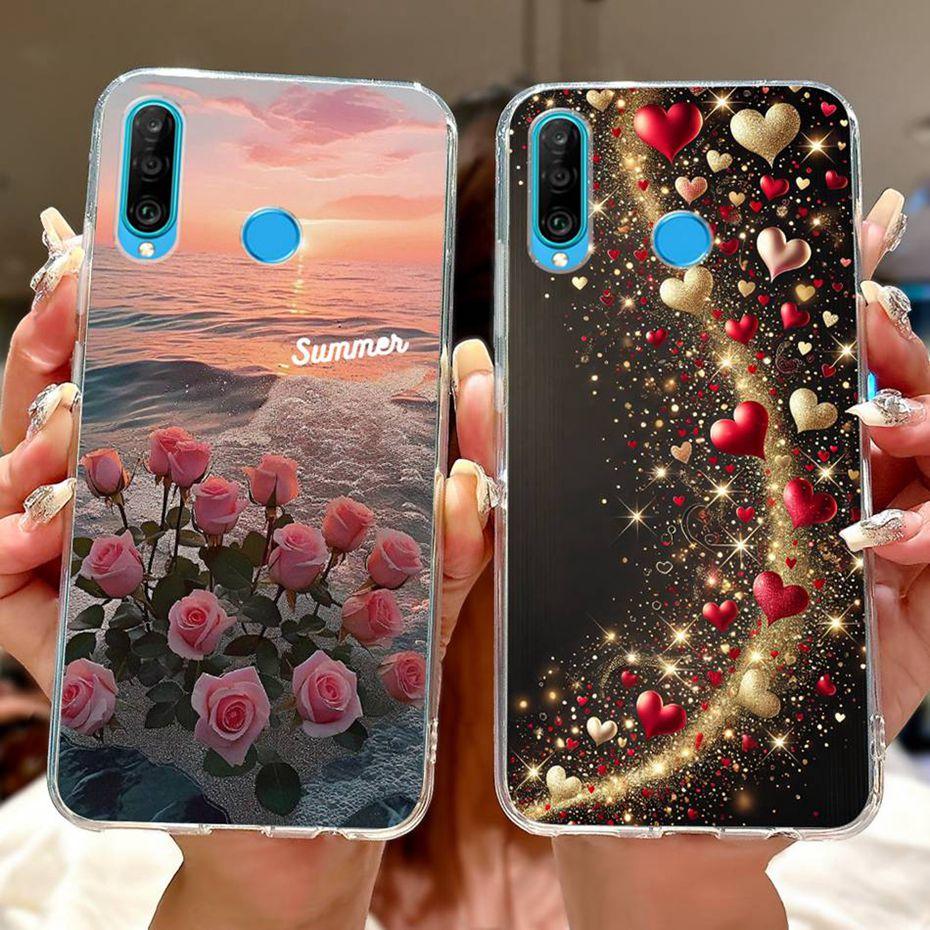 Милый чехол с рисунком для Huawei P30 Lite / P30 Pro / P30 Мягкий силиконовый ТПУ задняя крышка Чехлы для Huawei P30Lite P 30 P30Pro