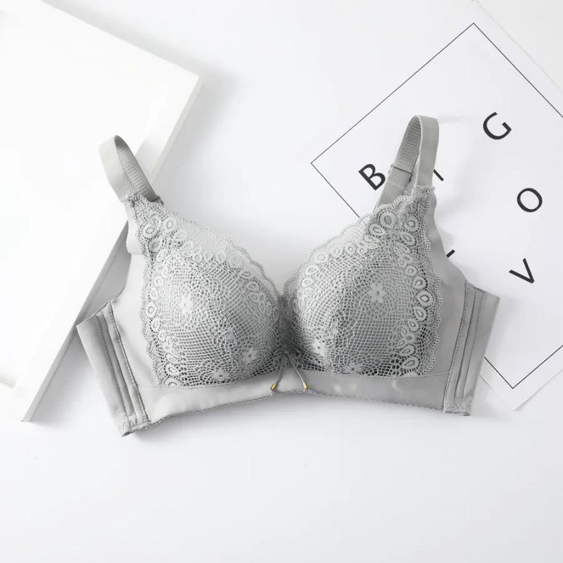 Женский собранный бюстгальтер без стального кольца, сексуальный регулируемый бюстгальтер, плотная непустая чашка, нижнее белье, препятствующее провисанию