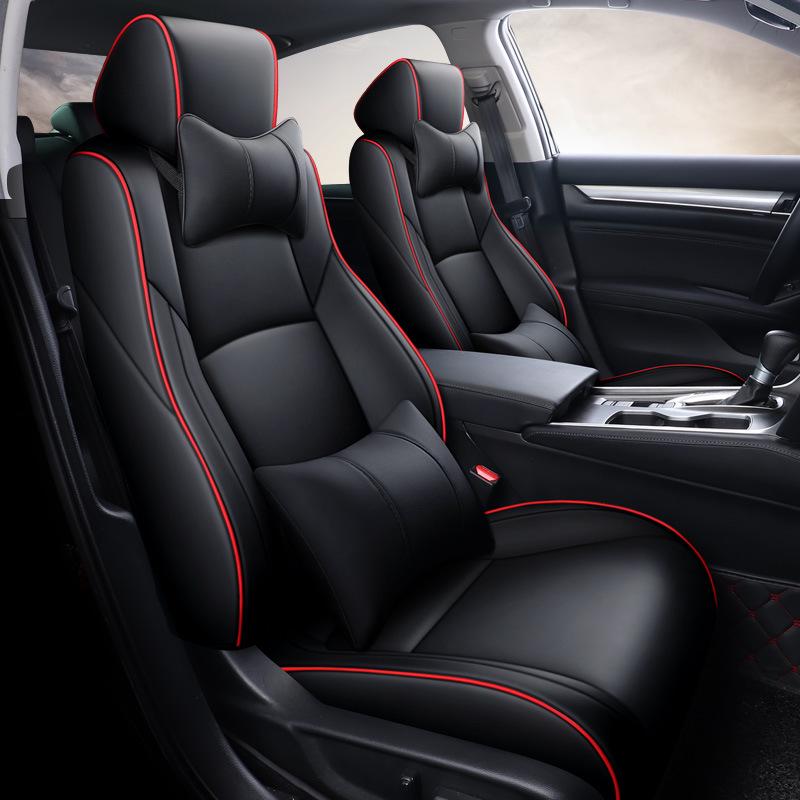 XM Tenth-Gen Accord Custom Full Leather Sports Seat Cover - All-Season Cushion
