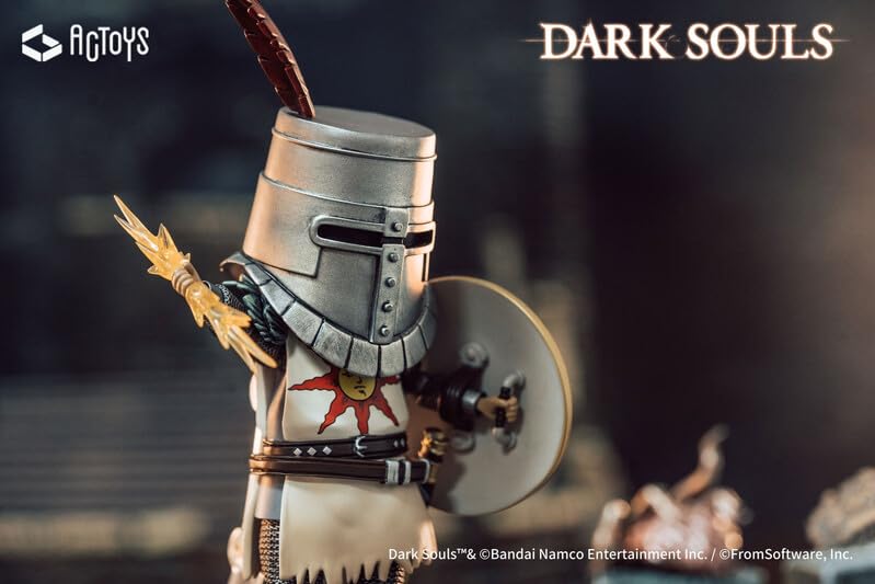 Emu Toys Dark Souls Деформированная фигурка Воин фигурки Солер, Солнце, Немасштаб ПВХ/АБС Предварительно окрашенная