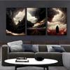 Abstract Outer World Storm Traveler Prints Poster Canva Painting Modern Wall Art Picture For Living Room Bedroom Home Decoration