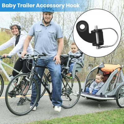 Велосипедное прицепное устройство 135 градусов Велосипедная сцепка Насадка Адаптер Сверхпрочный Велосипедный прицеп