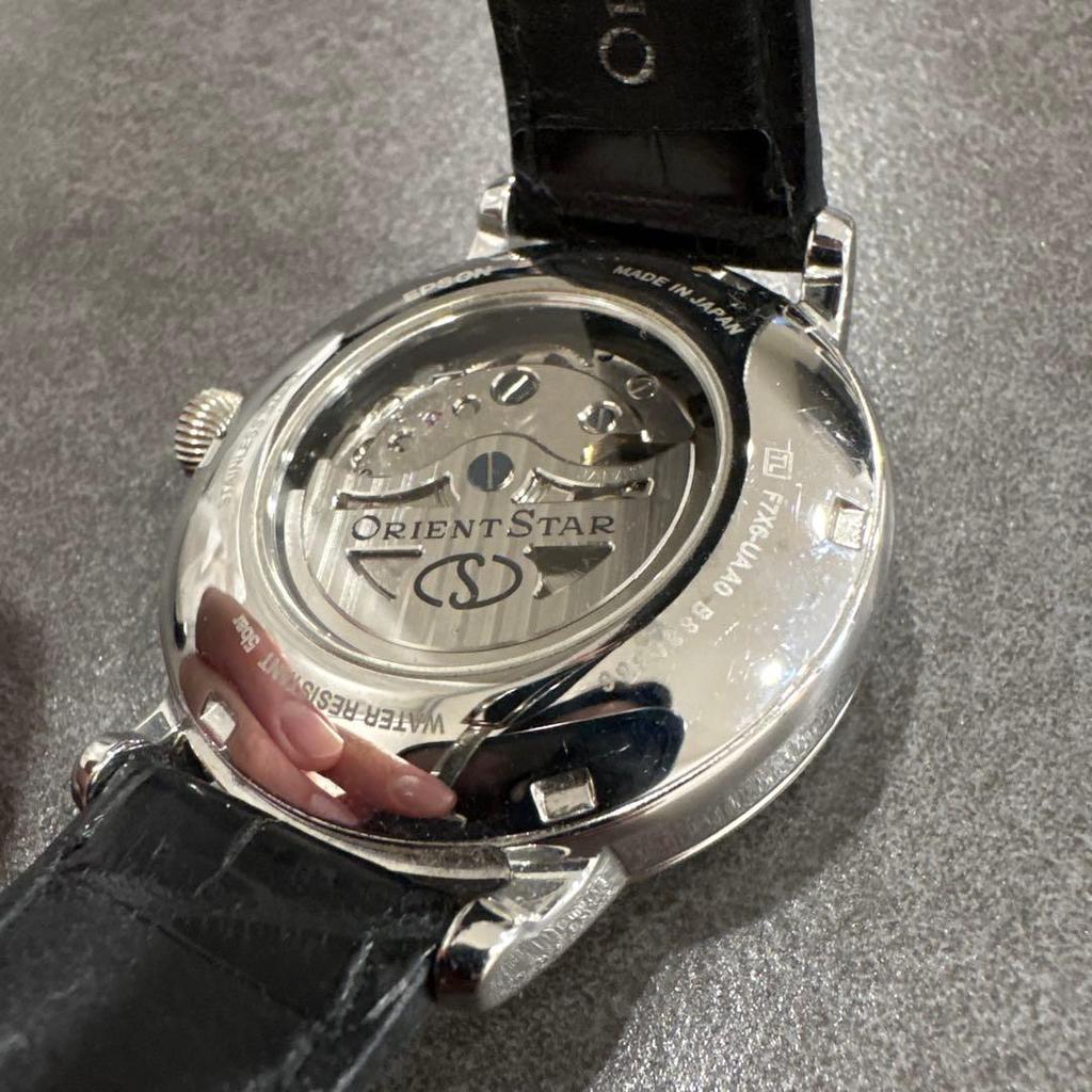 Used ORIENT STAR Automatic Watch Moon Phase