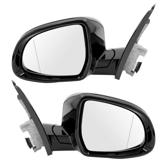 Сборка зеркала заднего вида со стороны водителя для X3 G01 G08 2018-2021 Левое заднее наружное зеркало заднего вида с поворотником и функцией контроля слепых зон 51168491670 51168491669