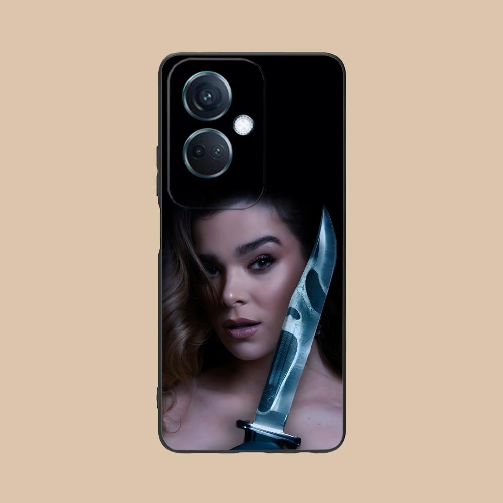 Hailee Steinfeld Matte TPU Mobile Phone Case for OPPO Find X9 X8 X7 X6 X5 X3 X2 Plus s Pro Ultra Lite Colorful Printing Cover