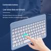Беспроводная Bluetooth-клавиатура с круглыми клавишами для планшетов/телефонов Apple и Huawei