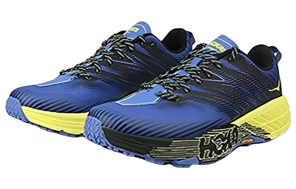 HOKA One One Speedgoat 4 'Синий Желтый' 1106528-BIEP