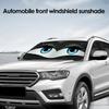 Мультяшный Большие Глаза Автомобильный Солнцезащитный Козырек Лобовое Стекло Автомобиля Автомобильные Аксессуары Защита Автомобиля Солнцезащитный Козырек Окна Украшение Экрана