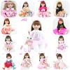 BZDOLL 60cm Soft Silicone Reborn Baby Doll Toys Like Real Vinyl Princess Toddler Alive Bebe Girl Bonecas Kids Birthday Gift
