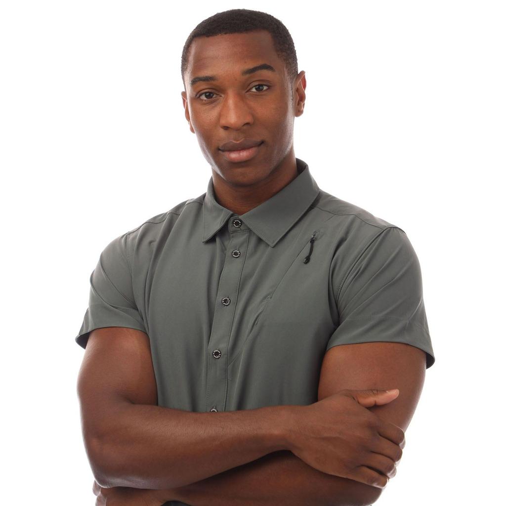 Icepeak Mens Brewster Short-Sleeved Shirt