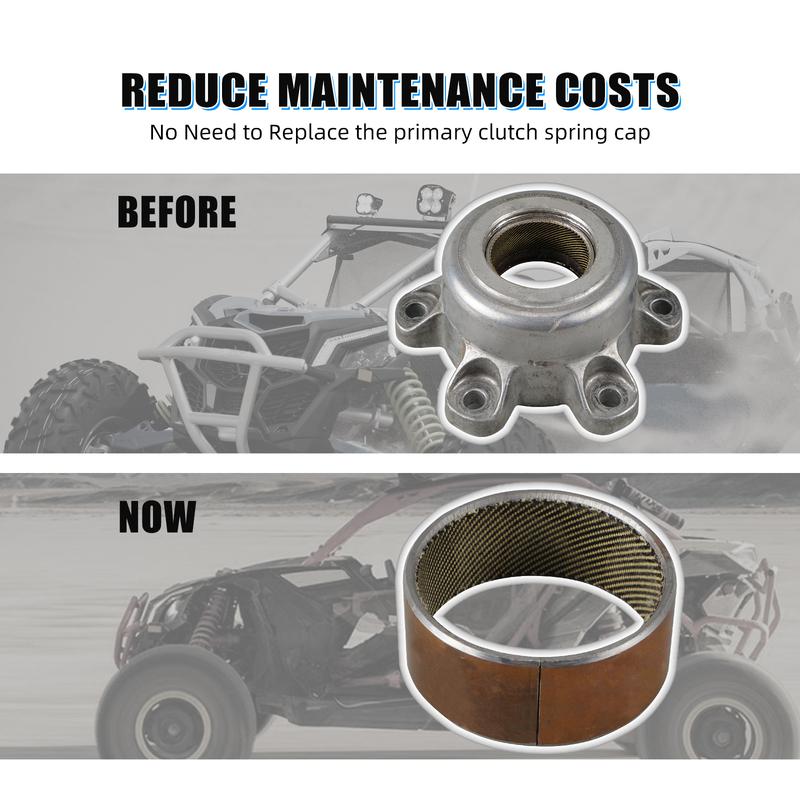 For Can Am Maverick X3 2018-2021 Primary Clutch Spring Cap Oilless Bushing UTV Accessories Replace 420280617 for Can Am X3 Max