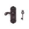 1pc Funny DIY Accessories Retro 1/12 Dollhouse Miniature Mini Key Door Lock