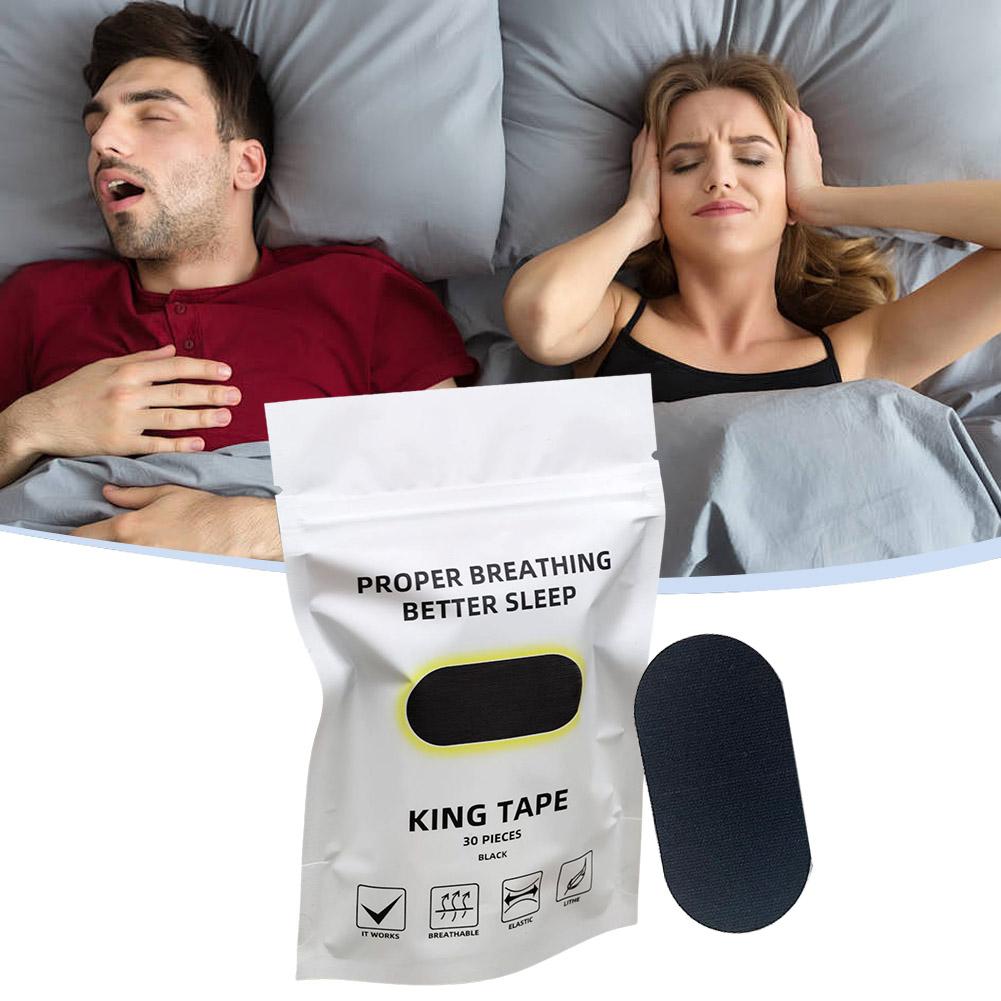 Медицинский силиконовый гипоаллергенный овальный пластырь для мгновенного устранения храпа во рту K1O9