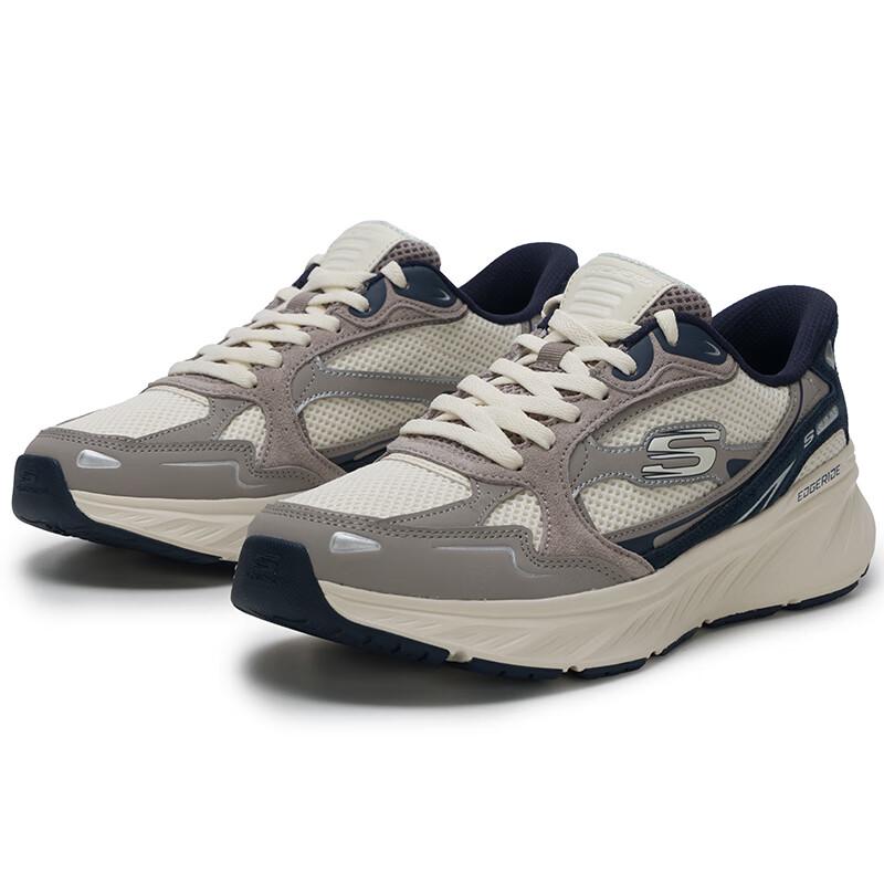 Skechers Мужская легкая сетчатая обувь для бега и повседневной носки