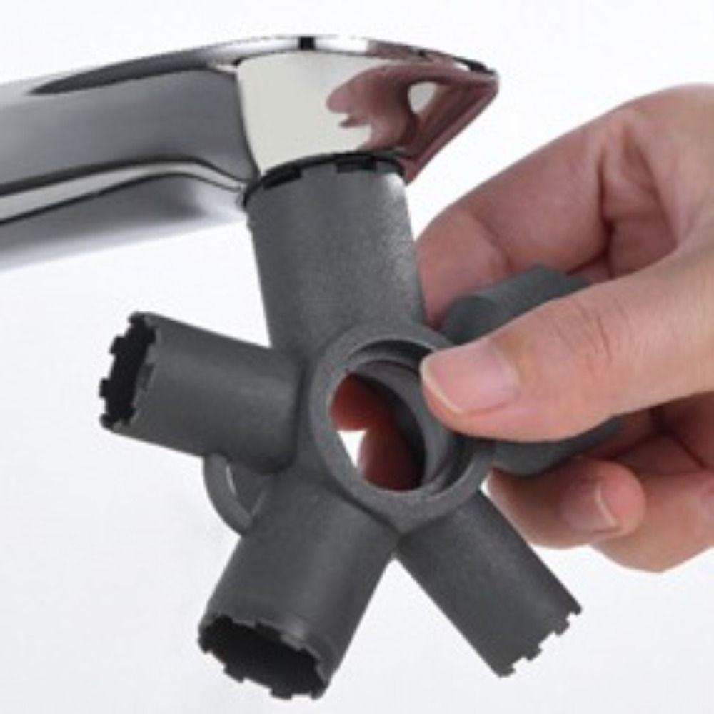Home Repair Faucet Aerator Removal Tool Plastic Faucet Wrench Fixed Spanner  Tap Water Leakage