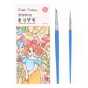 Pocket Painting Book Cartoon Theme Color Recognition Hand Eye Coordination Water Coloring Book for