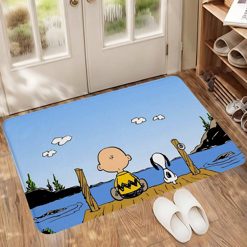 Cartoon S-SnoopyS Carpet For Living Room Sofa Decor Modern Rug Floor Mat For Men Bedroom Durable Area Rugs