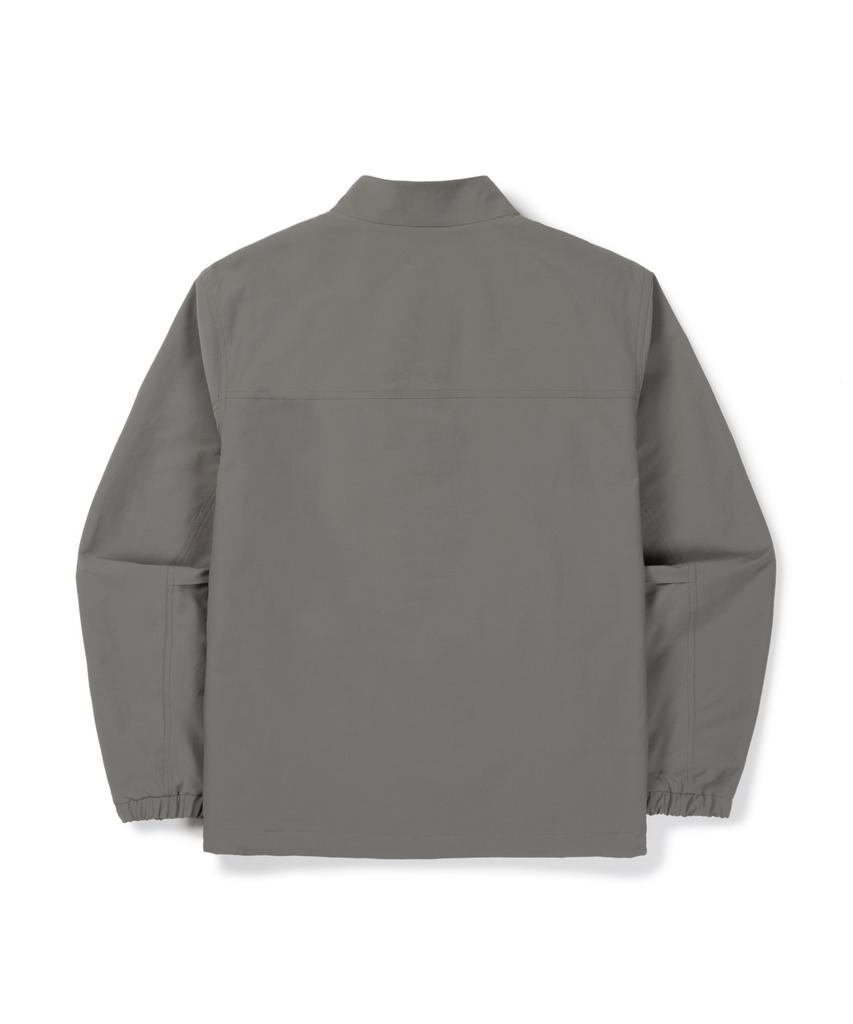 SNOWPEAK APPAREL Ветровка Camp Dry с воротником-стойкой (S26Fmfwb62) Темный хаки