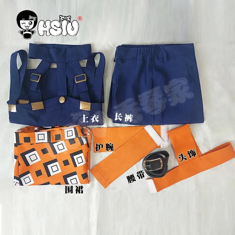 HSIU Anime Bizarre Adventure Cosplay Ghirga Narancia cosplay Clothing